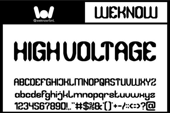 Dark Gothic Font - Preview 1