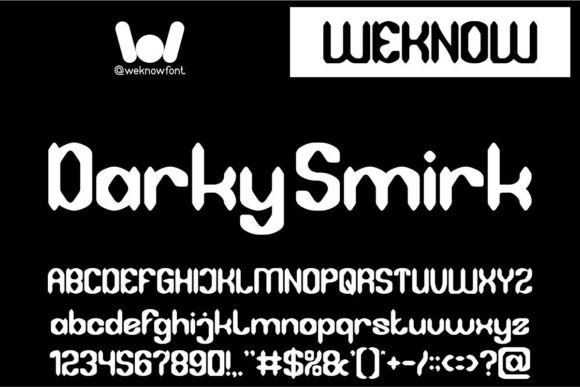 Dark Gothic Font - Preview 2