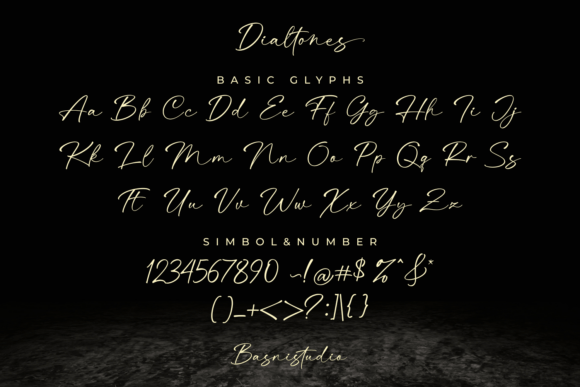 Dialtones Font - Preview 5