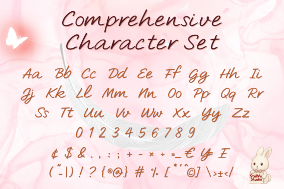 Feather Drift Font - Preview 5