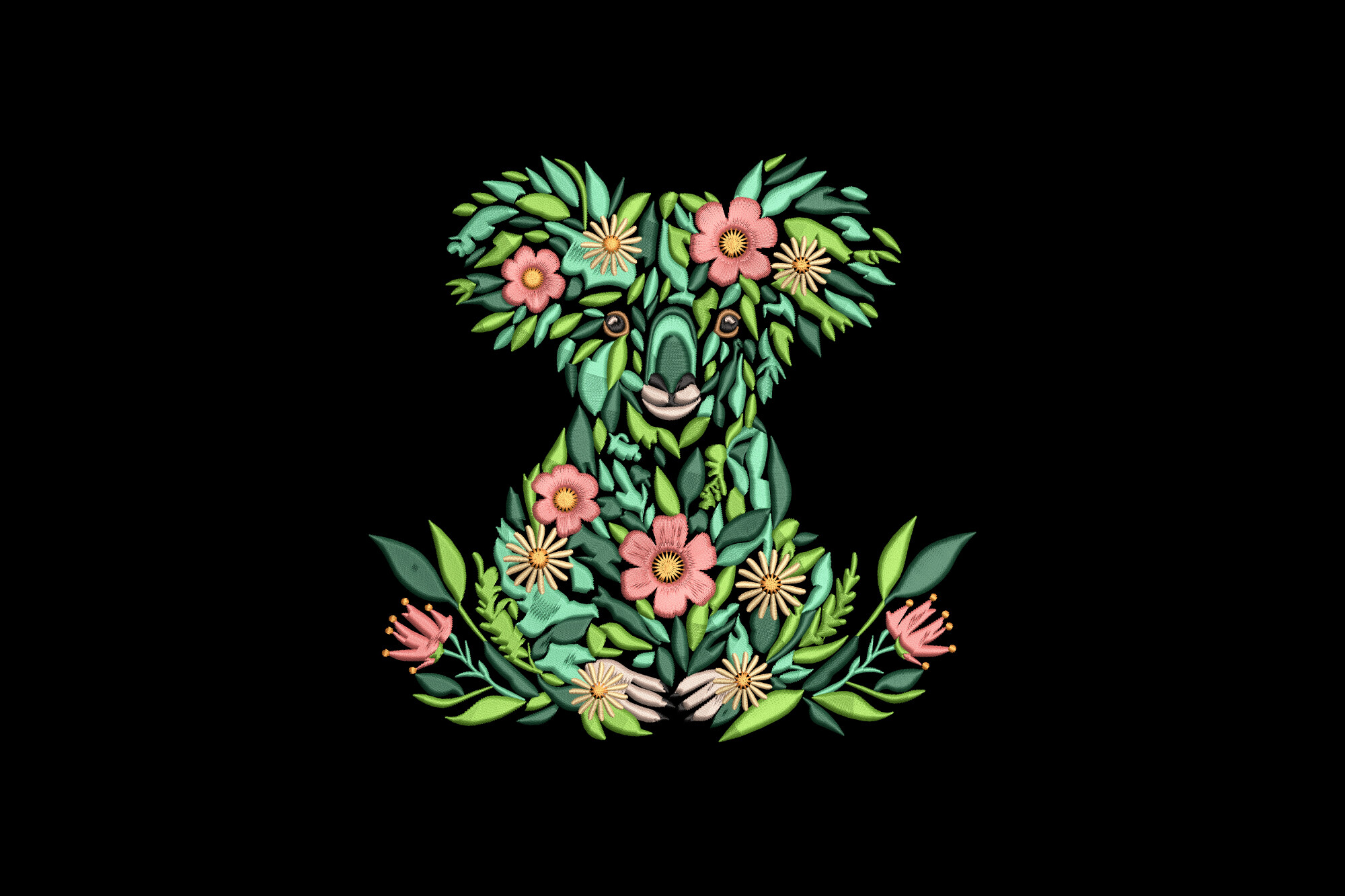 Floral Koala