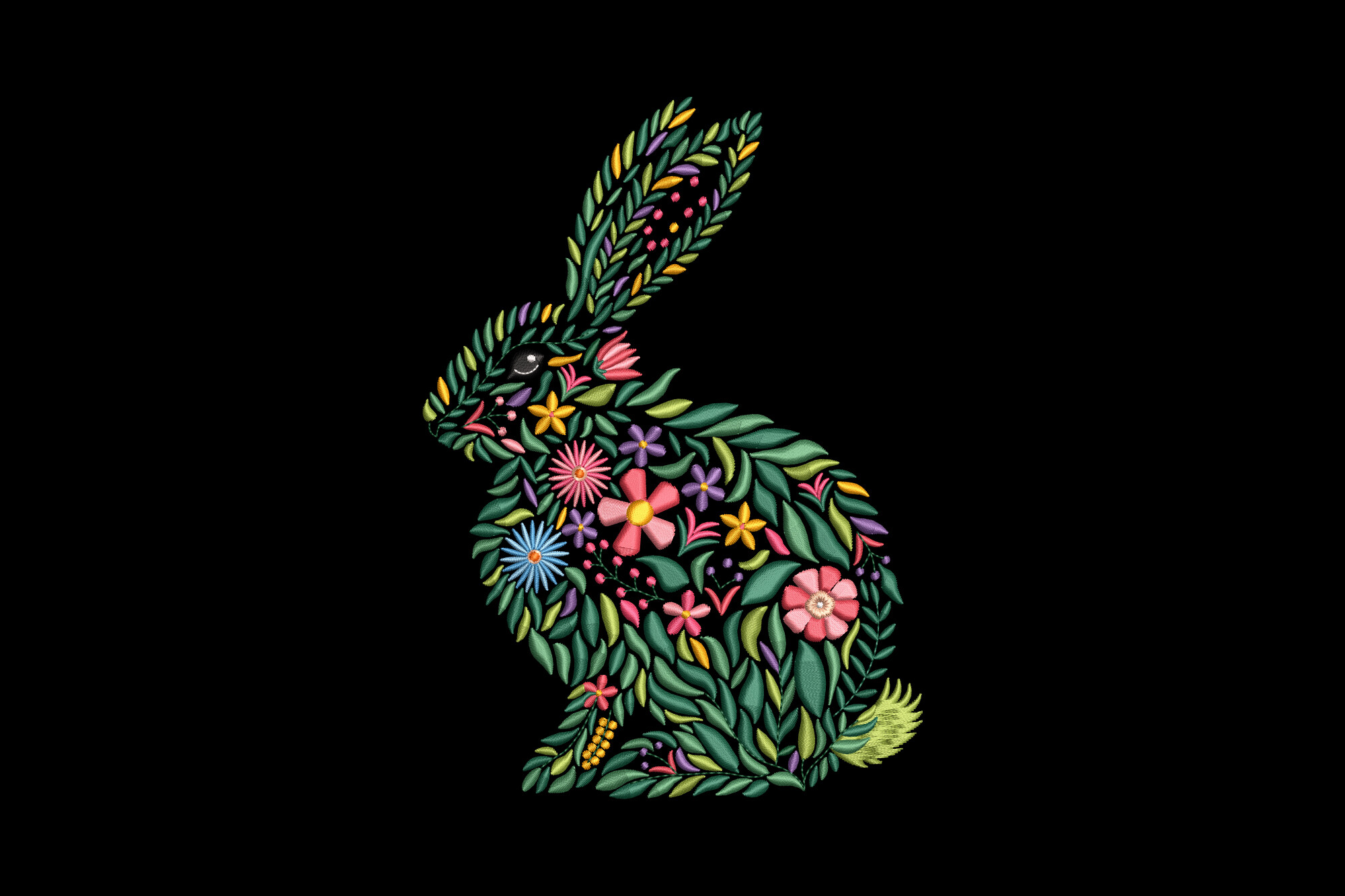 Floral Rabbit