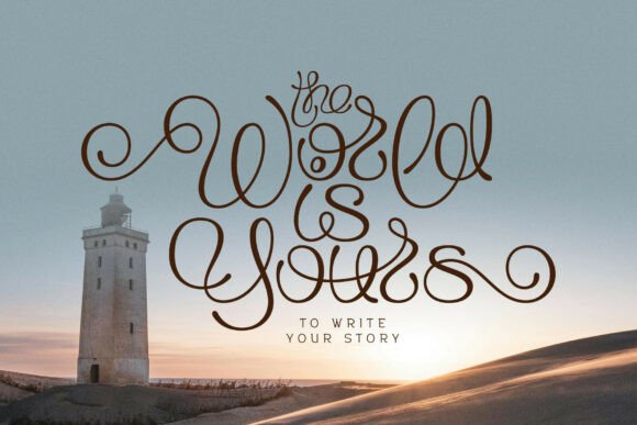 Flourel Font - Preview 6