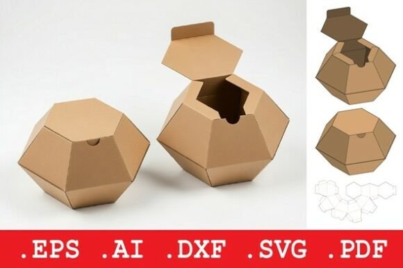 Paper Sculptures 3D SVG Cut Files for Paper Crafts - Creative Fabrica ...
