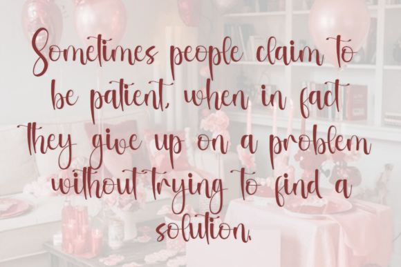 Happy Valentine Font - Preview 4