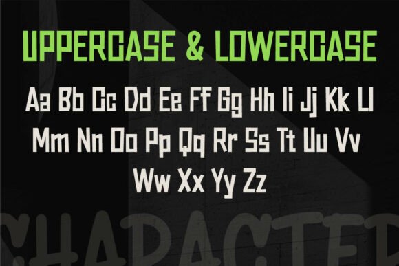 Omtre Block Font PNG with transparent background - Preview 6