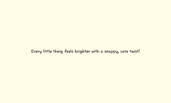 Snappy Cute Font PNG with transparent background - Preview 3