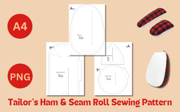 Tailor’s Ham Pressing Tool Template