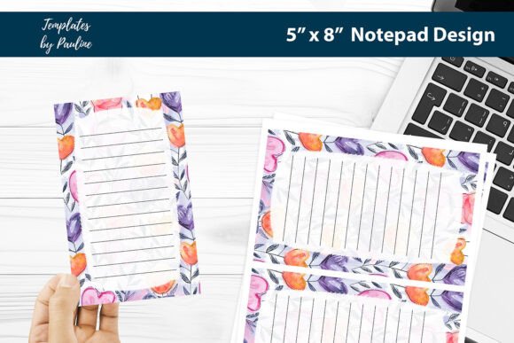 Anniversary Printable Notepad Template