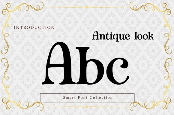Antique Look Font - Preview 1