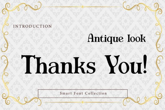 Antique Look Font - Preview 2