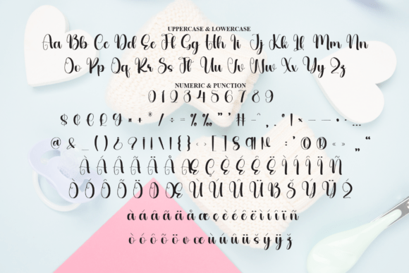 Baby Stocking Font - Preview 6