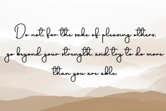 Belgian Signature Font - Preview 2