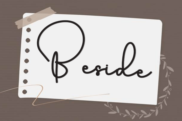 Belgian Signature Font - Preview 6