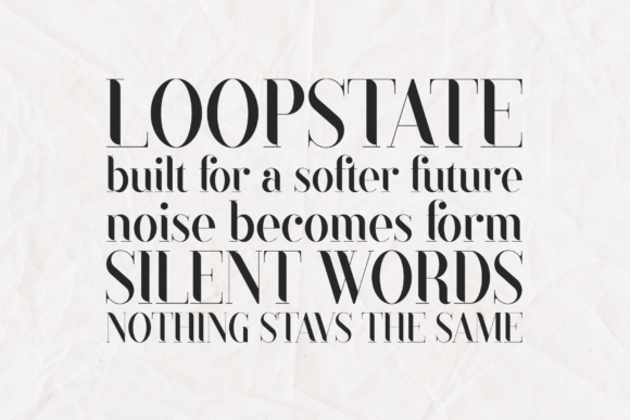 Black Goose Font - Preview 3