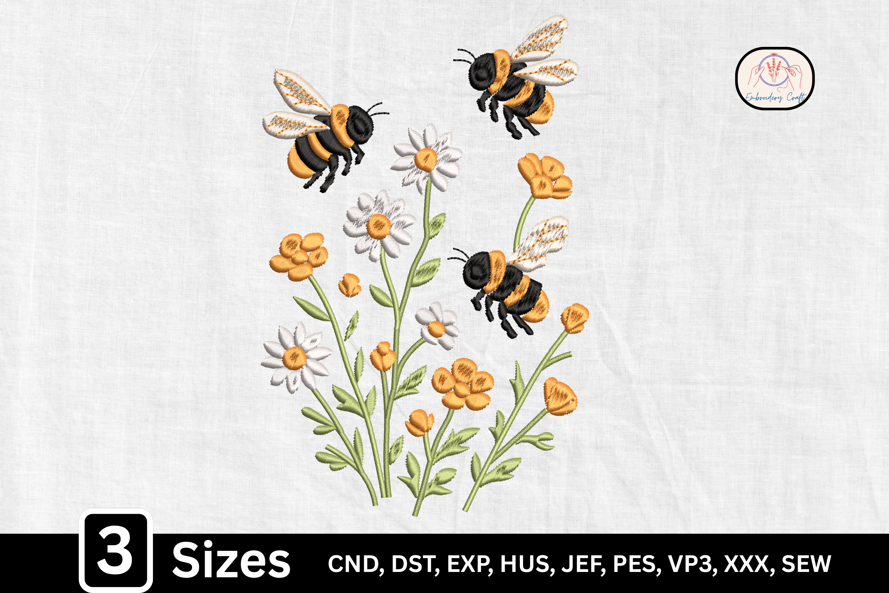 Botanical Wildflower Honey Bee