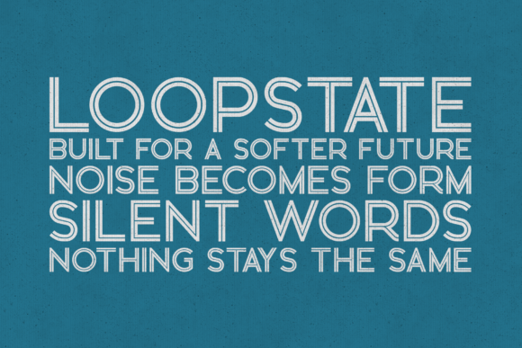 Bronx Twolines Edition Font - Preview 2