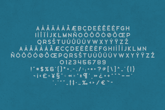 Bronx Twolines Edition Font - Preview 3