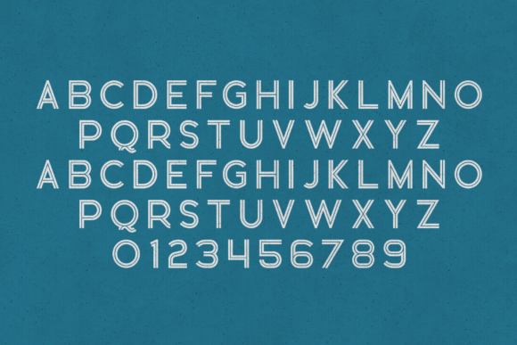 Bronx Twolines Edition Font - Preview 5