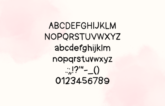 Camellia Font - Preview 2