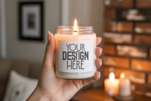 Candle Mockup