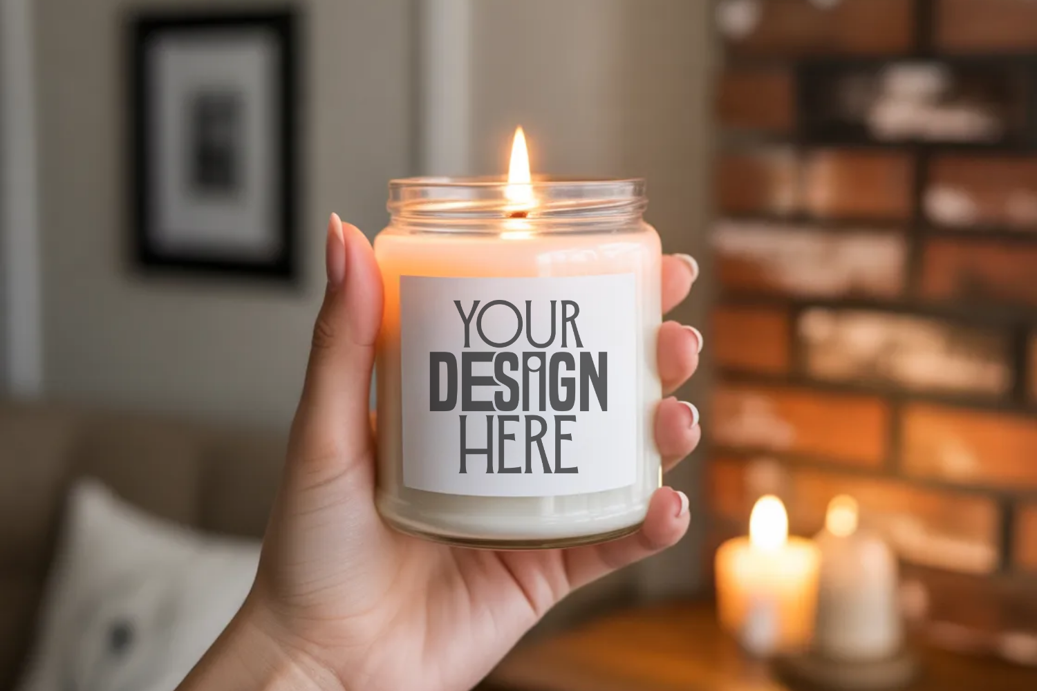 Candle Mockup