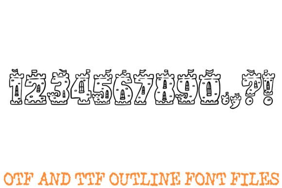 Castle Turret Font - Preview 2