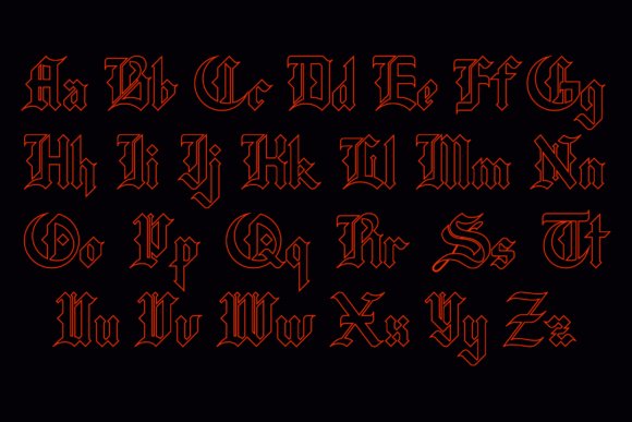 Cathedrak Font - Preview 1