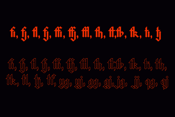 Cathedrak Font - Preview 2