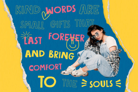 Cheerful Scribble Font - Preview 2