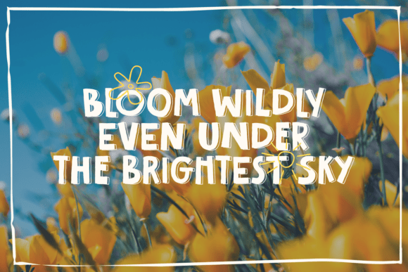 Cheerful Scribble Font - Preview 4