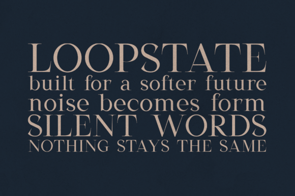 Creators Type Gothic Edition Font PNG with transparent background - Preview 3