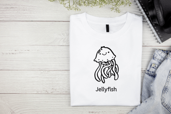 Cute Jellyfish Doodles Font - Preview 4