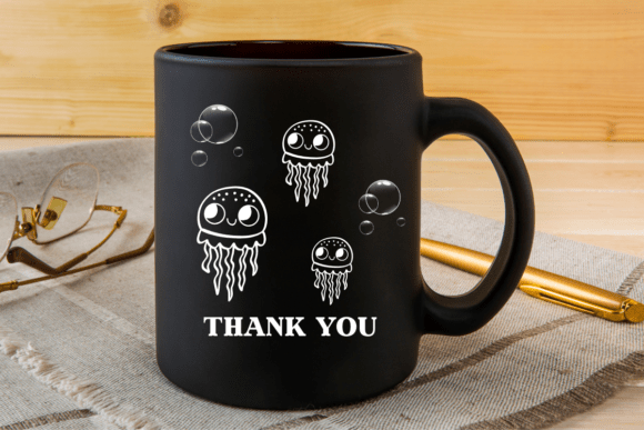 Cute Jellyfish Doodles Font - Preview 6