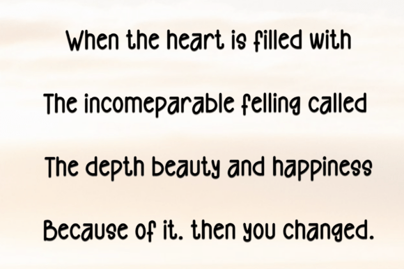 Design Handmade Font - Preview 2