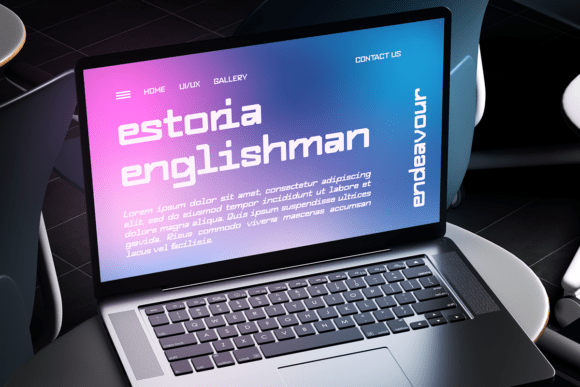 Ersiqust Font PNG with transparent background - Preview 6