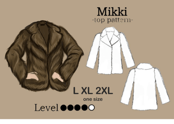 Faux Fur Coat Sewing Oversize L XL 2 XL