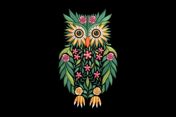 Floral Owl