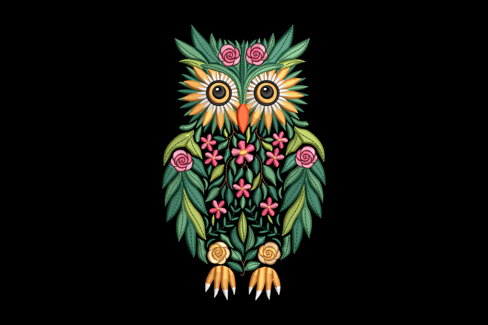 Floral Owl