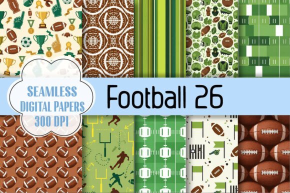 Football Digital Paper