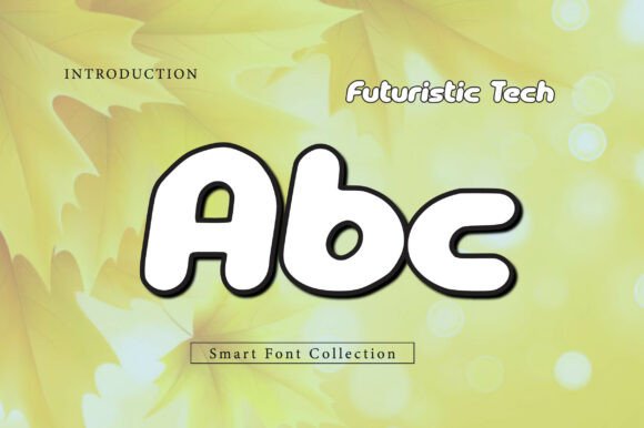 Futuristic Tech Font - Preview 1