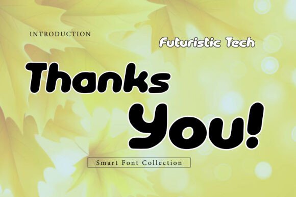 Futuristic Tech Font - Preview 2