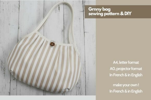 Granny Bag Sewing Pattern & DIY