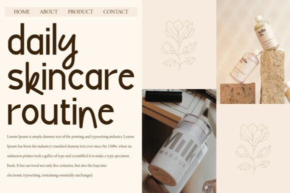 Grasslyn Font - Preview 6