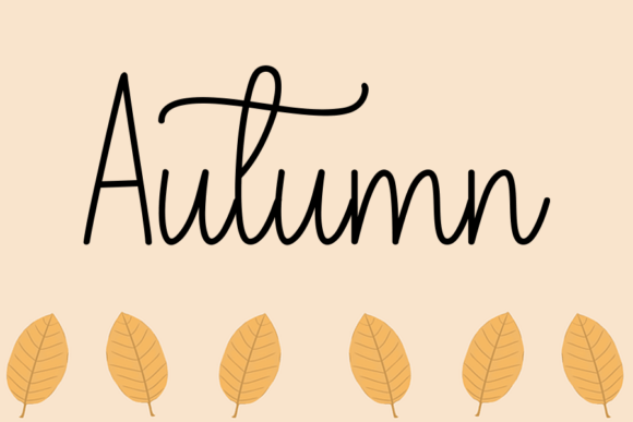 Holiday Font - Preview 3