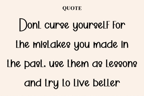 Impossible Font - Preview 3