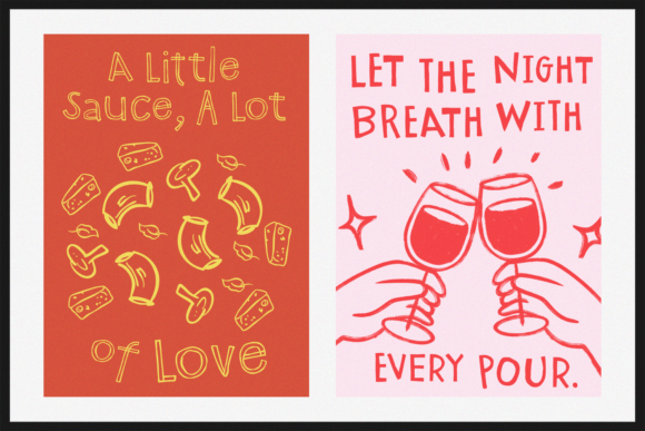 Naturally Imperfect Font PNG with transparent background - Preview 1