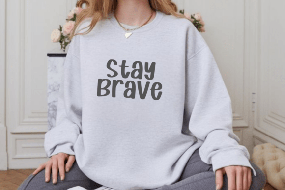 Preppy Funky Font PNG with transparent background - Preview 6