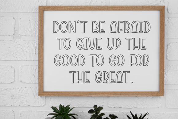 Preppy Monster Font PNG with transparent background - Preview 2