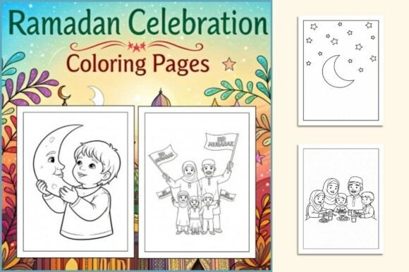 Ramadan Celebration Coloring Pages